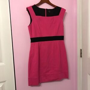 Chequer Elegant Pink Sleeveless Dress size 10